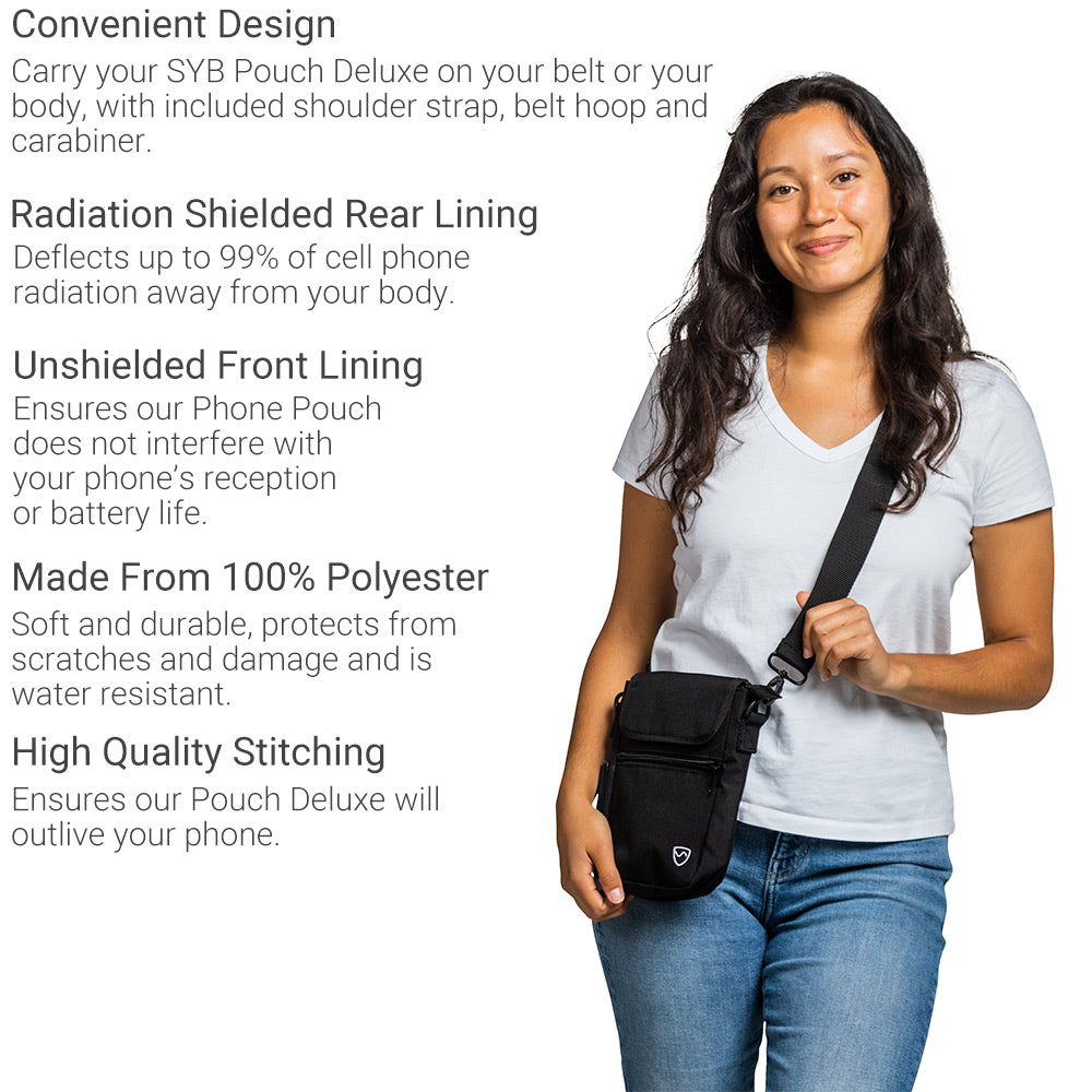 EMF Protection Phone Pouch Deluxe